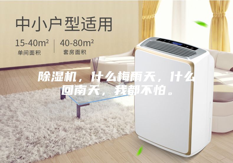 除濕機(jī)，什么梅雨天，什么回南天，我都不怕。