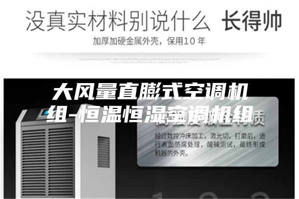 大風(fēng)量直膨式空調(diào)機組-恒溫恒濕空調(diào)機組