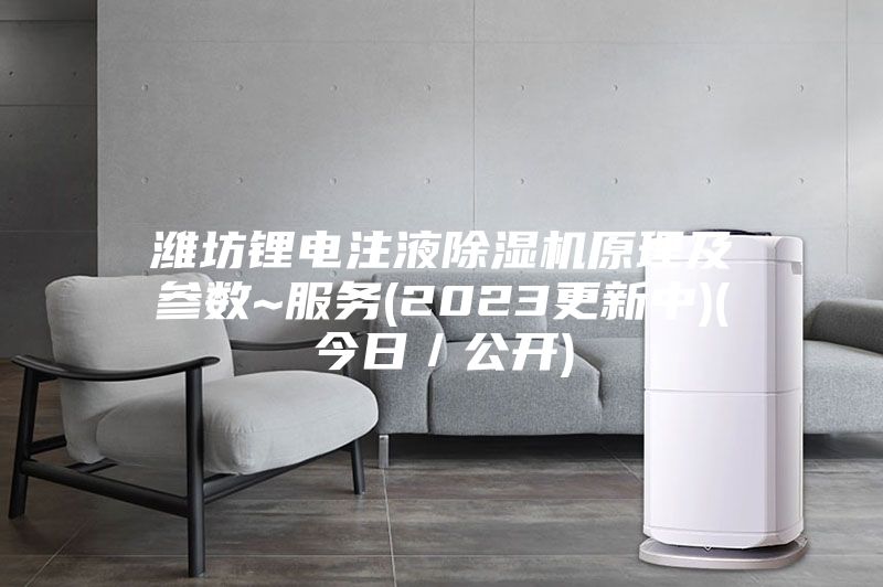 濰坊鋰電注液除濕機原理及參數(shù)~服務(2023更新中)(今日／公開)
