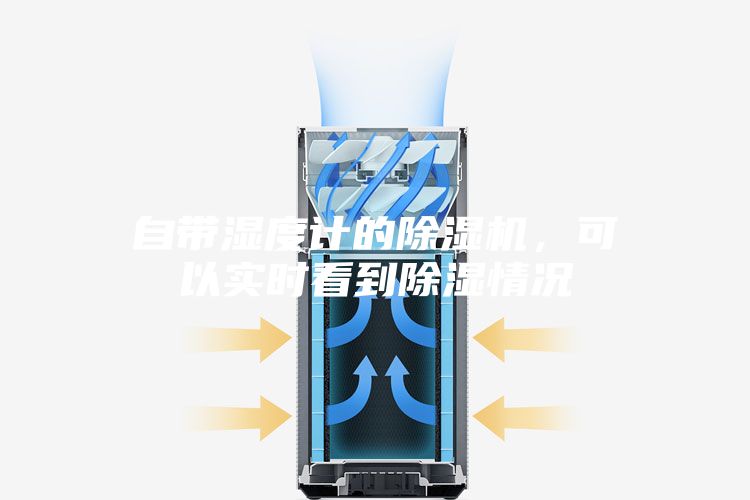 自帶濕度計(jì)的除濕機(jī)，可以實(shí)時(shí)看到除濕情況