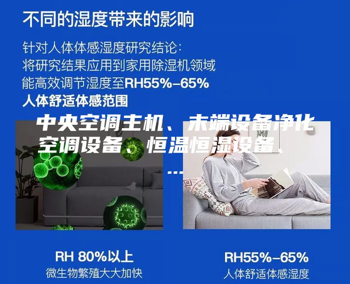中央空調(diào)主機、末端設(shè)備凈化空調(diào)設(shè)備、恒溫恒濕設(shè)備、 ...