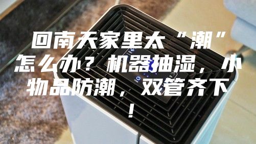 回南天家里太“潮”怎么辦？機(jī)器抽濕，小物品防潮，雙管齊下！