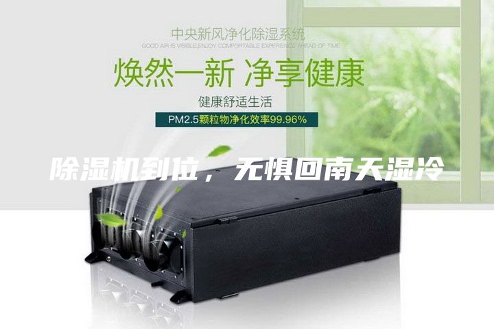 除濕機到位，無懼回南天濕冷