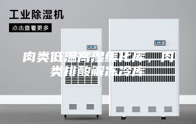 肉類低溫高濕緩化庫，肉類排酸解凍冷庫