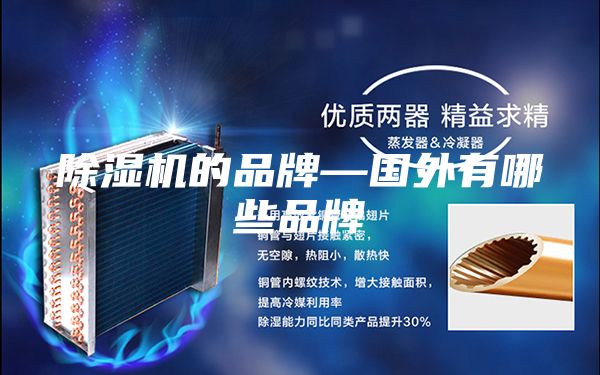 除濕機(jī)的品牌—國外有哪些品牌